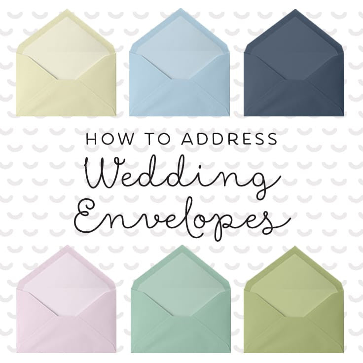 How to Address Wedding Envelopes // Part 1