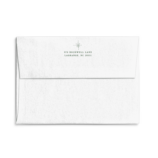 Albert Angel Christmas Card