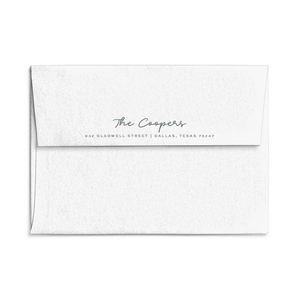 Cooper Chartreuse  Christmas Card