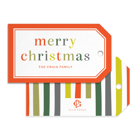Craig Christmas Gift Tags