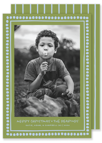 Dearing Dot Christmas Card