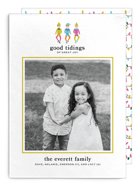 Everett Elf Christmas Card
