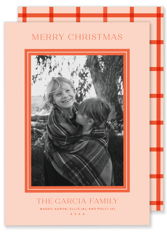 Garcia Grid Christmas Card