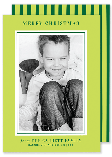 Garrett Green Christmas Card