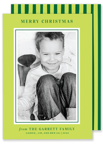 Garrett Green Christmas Card