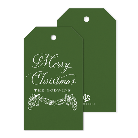 Godwin Garland Gift Tags