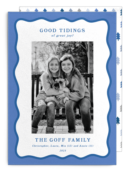 Goff Good Tidings Christmas Card
