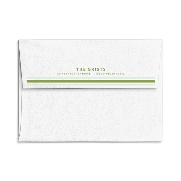 Grist Green Grid Christmas Card