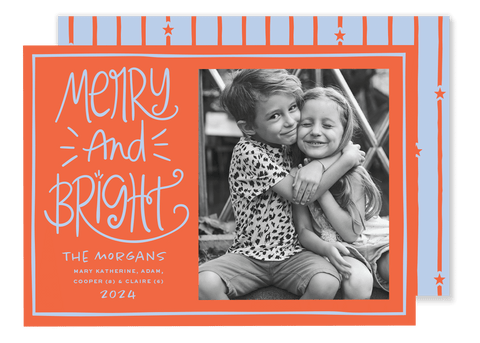 Morgan Merry and Bright Christmas Card