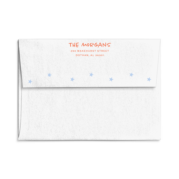 Morgan Merry and Bright Christmas Card