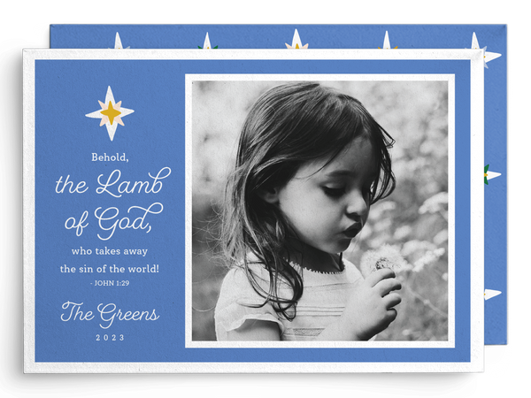 Sherwood Star Christmas Card
