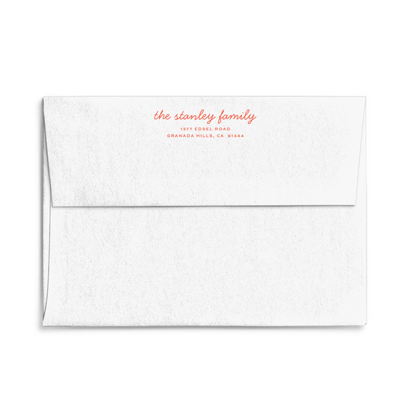 Stanley Stripe Christmas Card