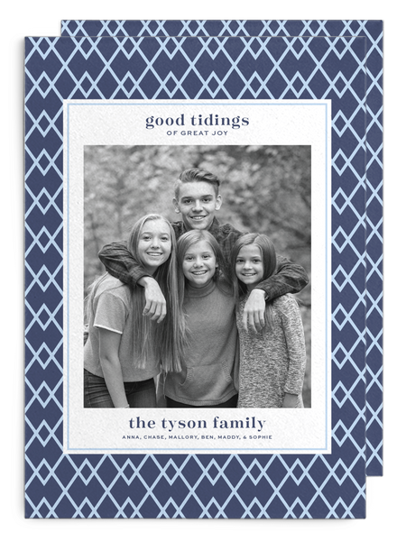 Tyson Trellis Christmas Card