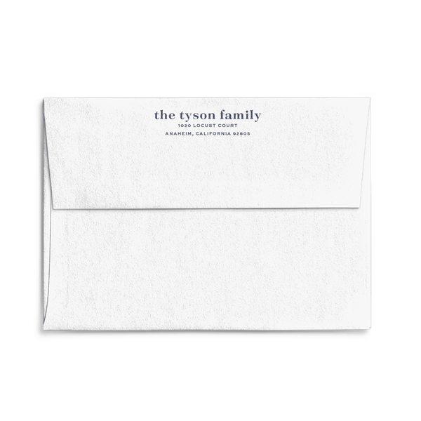 Tyson Trellis Christmas Card