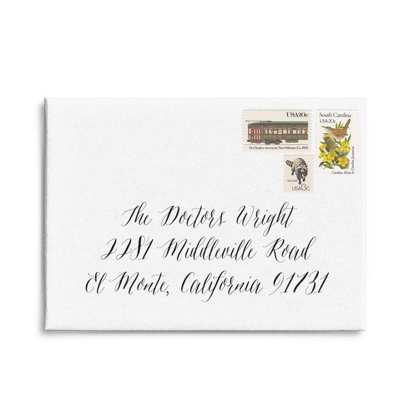 Aster Script // Envelope Addressing