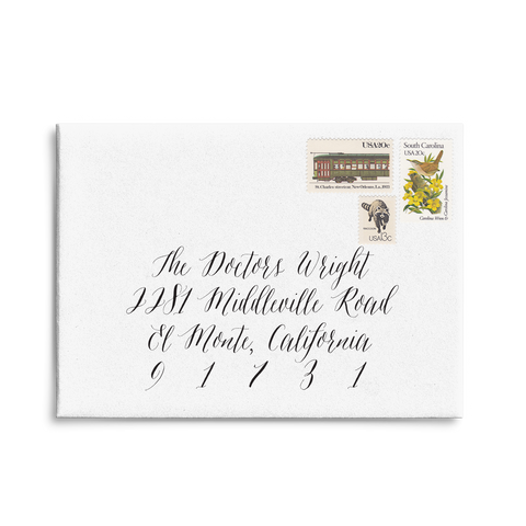 Aster Script // Envelope Addressing