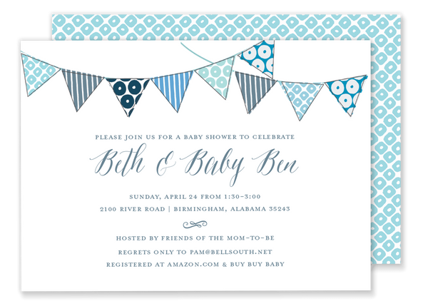 Ben Bunting Baby Shower