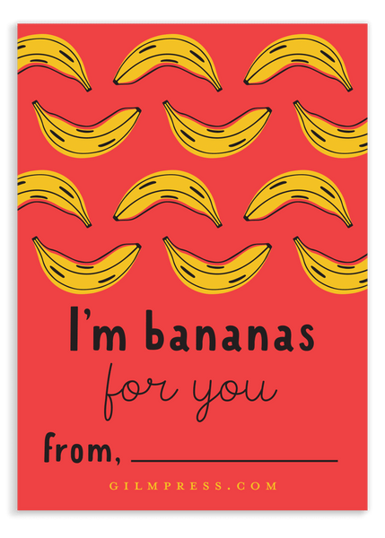 Banana Valentines