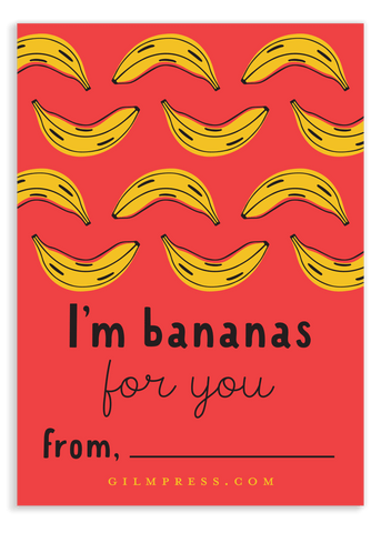 Banana Valentines