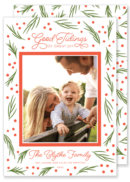 Blythe Berries Christmas Card