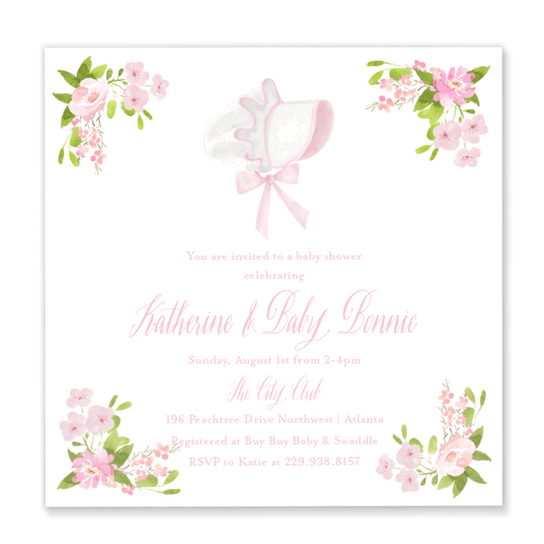 Bonnie Bonnet Baby Shower