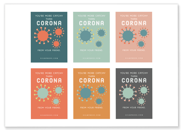 Catchy Corona Valentines