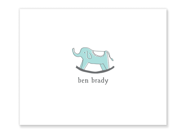 Elephant Folded Notes