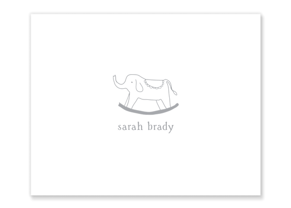 Elephant Folded Notes