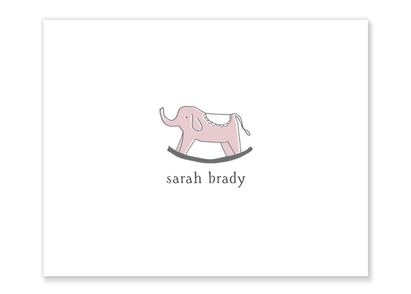 Elephant Folded Notes