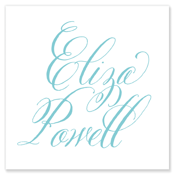 Eliza Script Calling Card