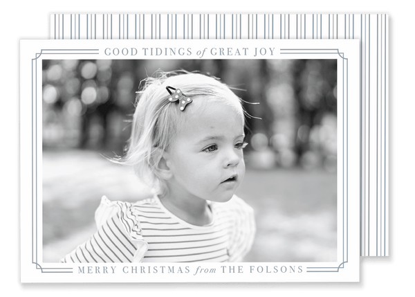 Folson Frame Christmas Card