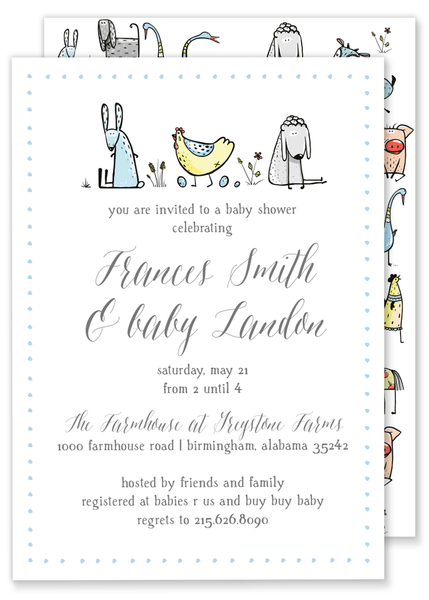 Frances Farmhouse Baby Shower