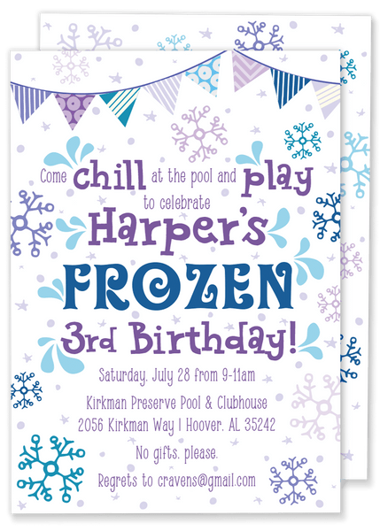 Frozen Pool Party