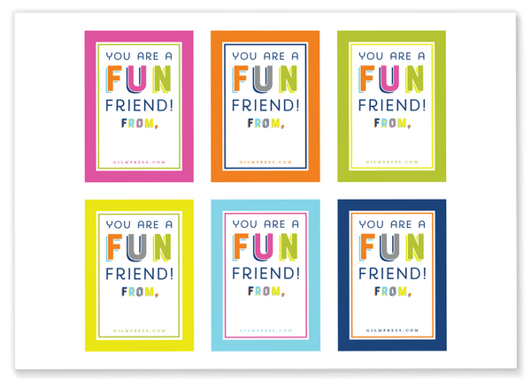 Fun Friend Valentines