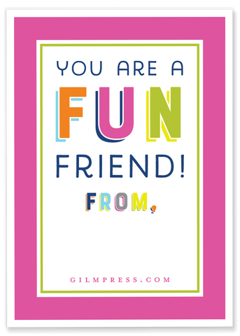 Fun Friend Valentines