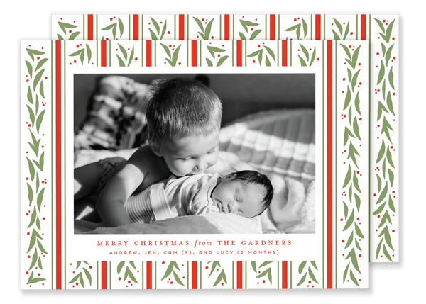 Gardner Garland Christmas Card