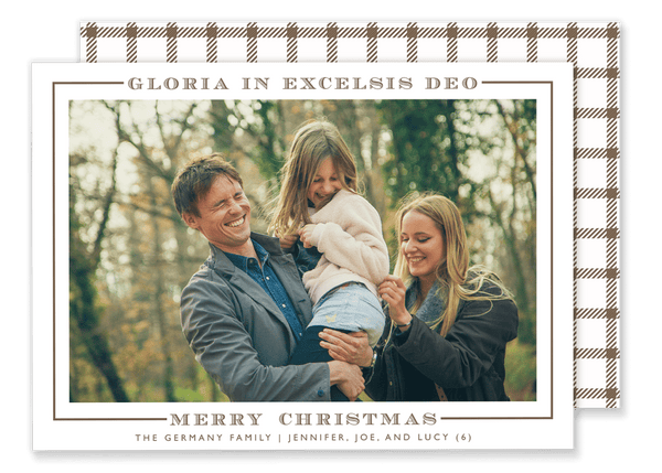 Germany Gloria Christmas Card