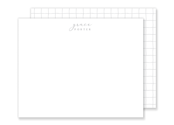 Grace Grid Flat Notes