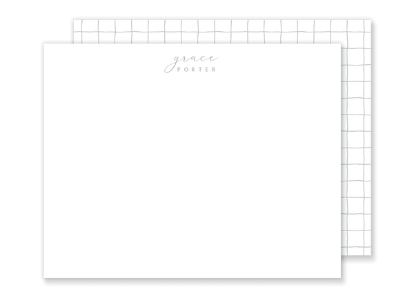 Grace Grid Flat Notes