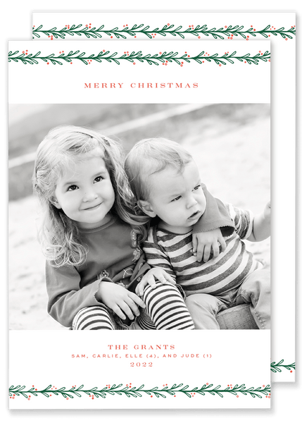 Grant Garland Christmas Card