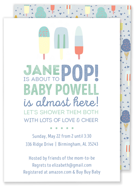 Jane Pop Party Invitation