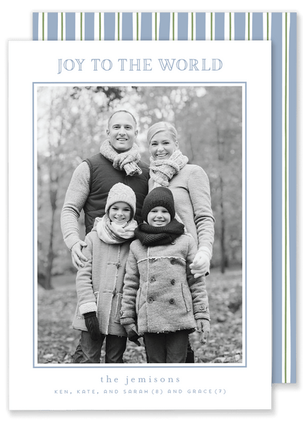 Jemison Joy to the World Christmas Card