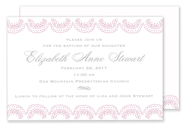 Lace Baptism