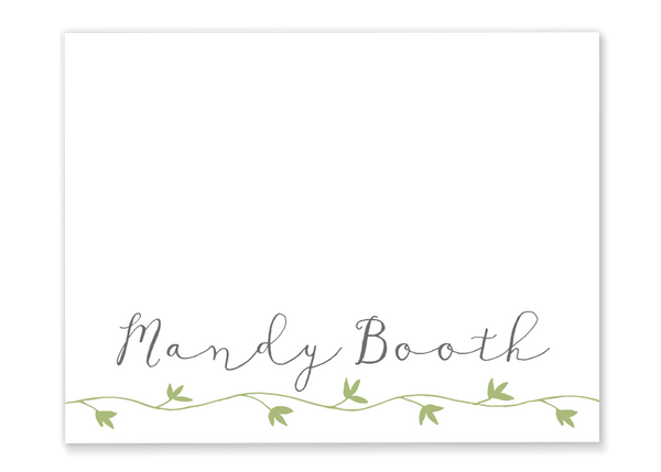 Leaf Name Folded Notes