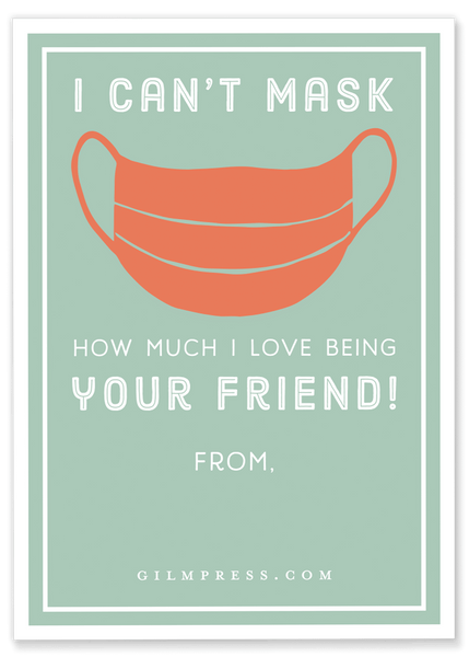 Covid Mask Valentines