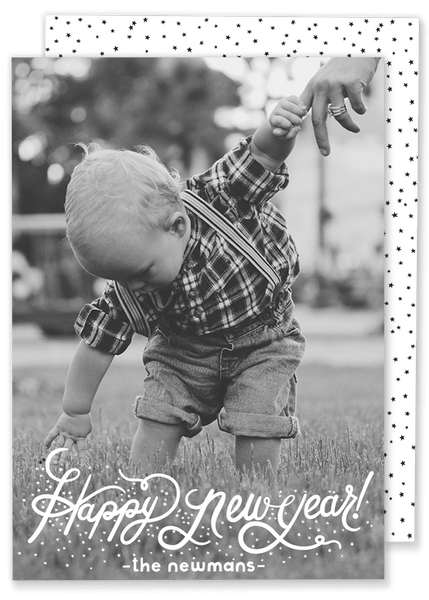 Newman New Year Card