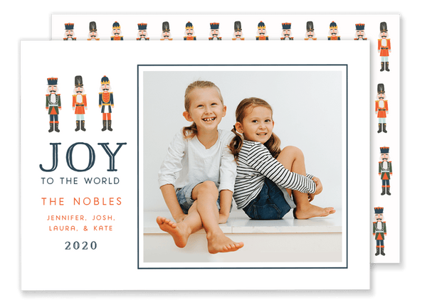 Noble Nutcracker Christmas Card