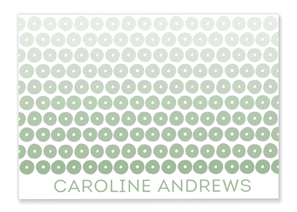 Ombre Dot Folded Notes