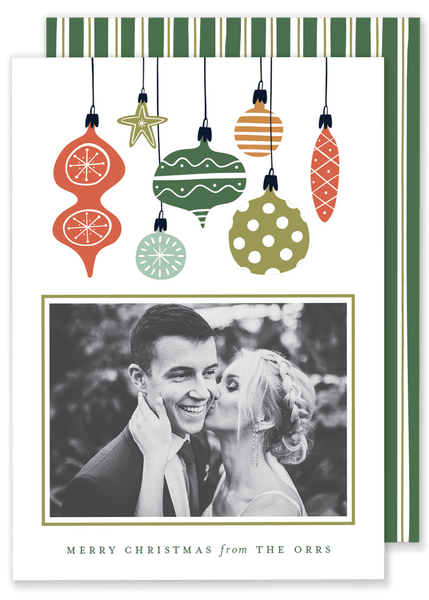 Orr Ornament Christmas Card