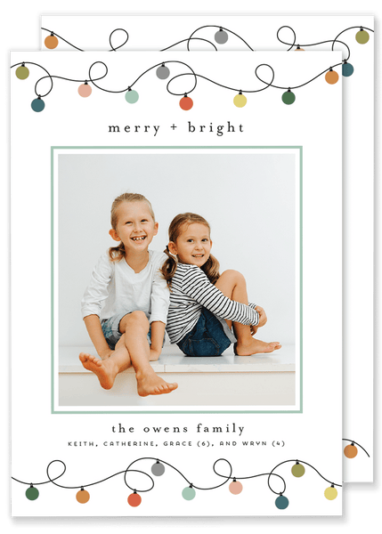 Owens Ornament Christmas Card